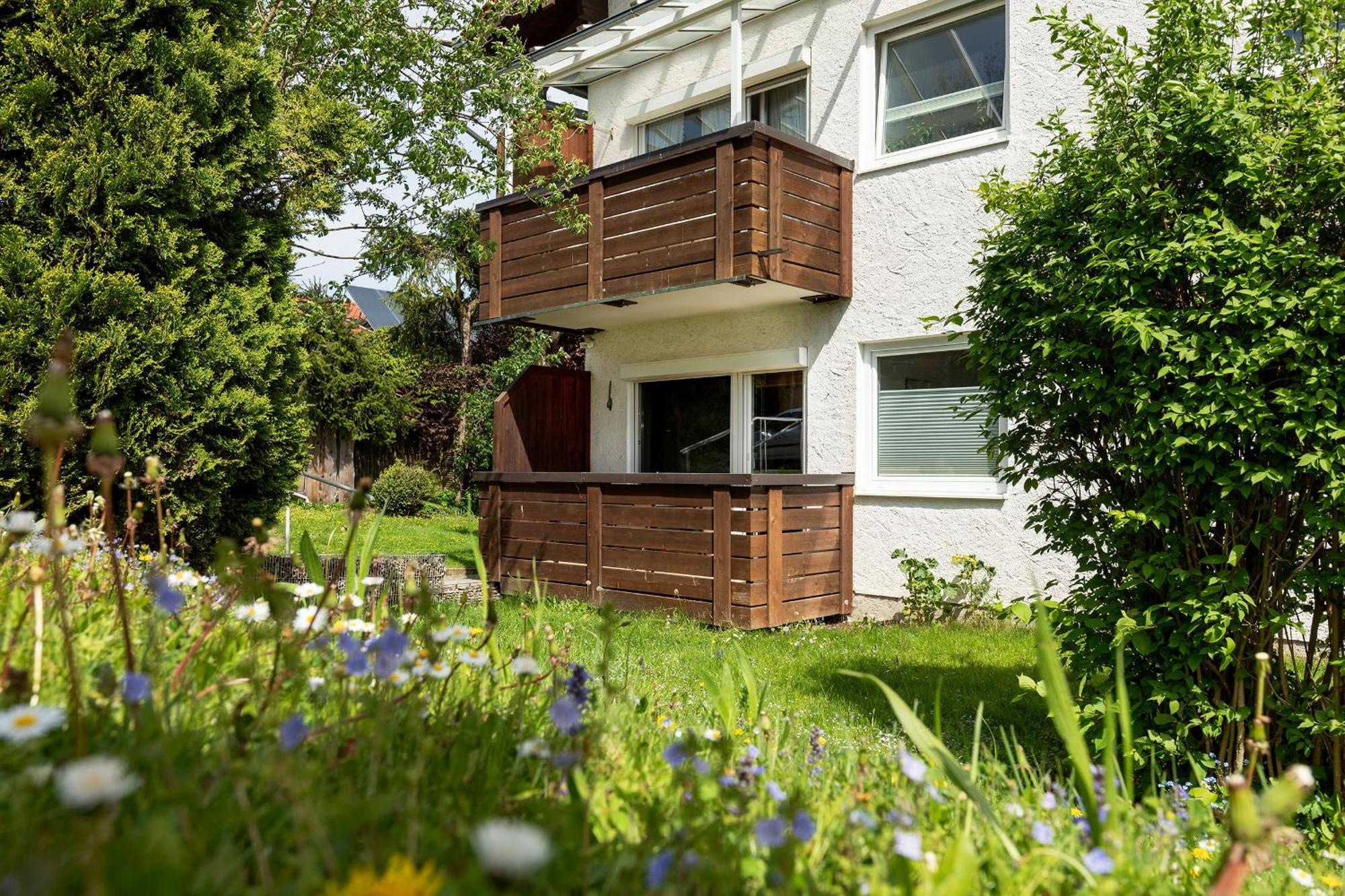 Apartment Fuchsbau - 2 Zimmer Mit Balkon Ruhpolding Exterior foto